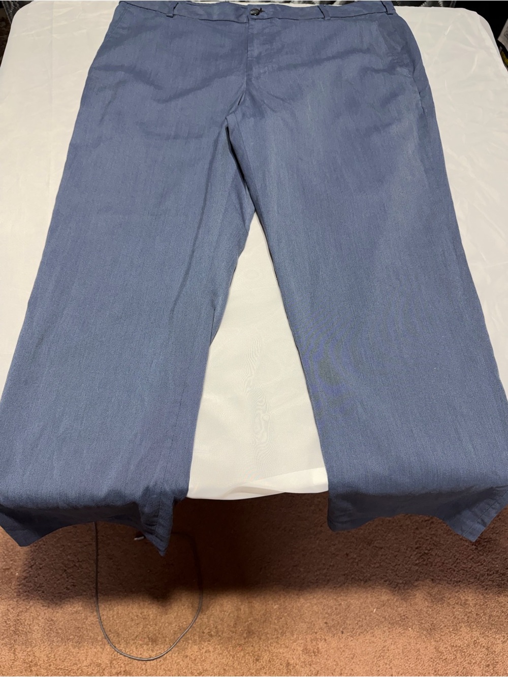Van Heusen Men's  Blue Dress Pants